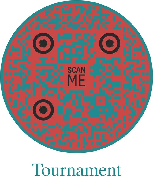 Tournament QR Code - Scan Me